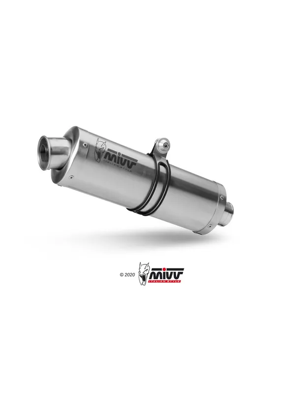 Popular Mivv Slip-On Oval St. Steel Honda XRV 750 Africa Twin 1993-02