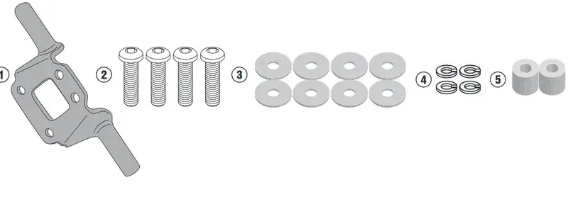 Bestseller Herrajes givi 4127kit kawasaki.ninja.400.18>20