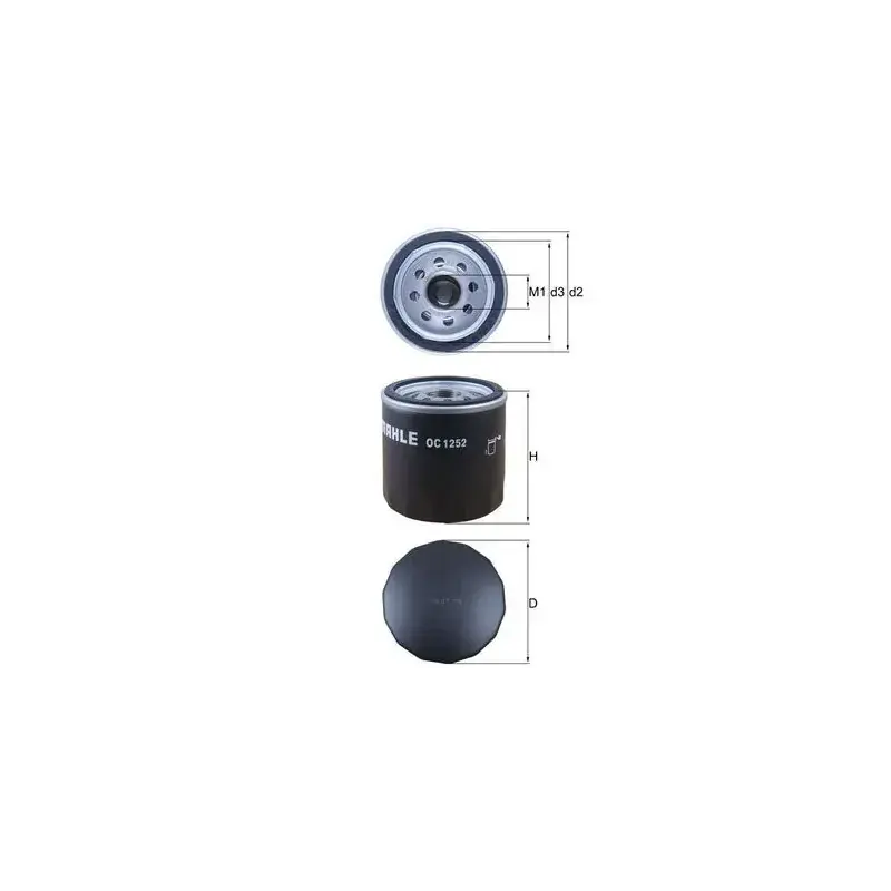 Comprar En Línea MAHLE OC1252 Filtro de aceite
