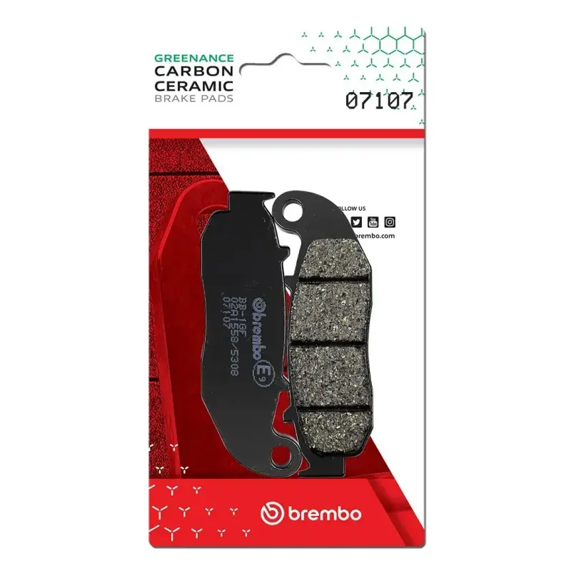 Pastillas de freno moto Brembo genuinas 07107 Oferta De Temporada
