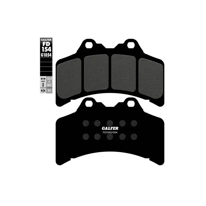 Precio Bajo Pastillas de freno moto Galfer semi metal FD154G10