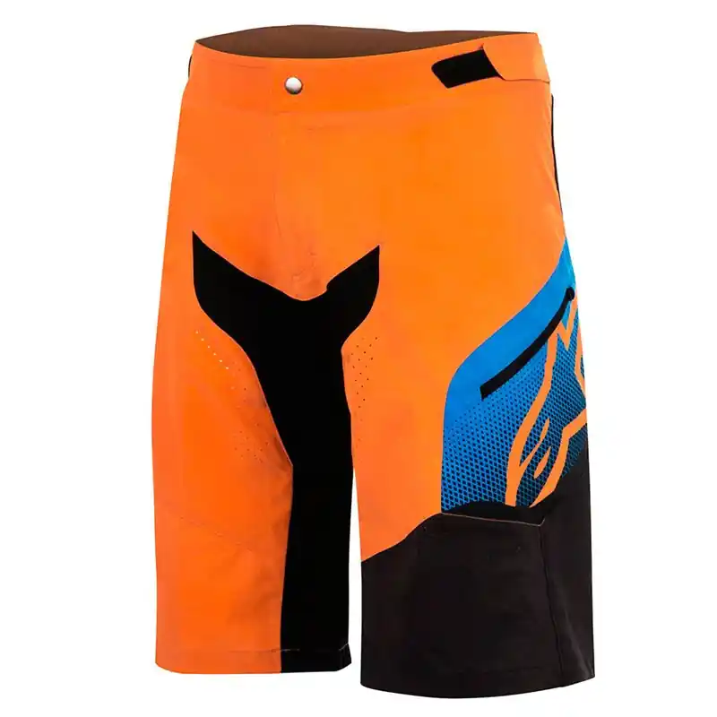 Más Vendido PANTALÓN CORTO ALPINESTARS PREDATOR BRIGHT ORANGE-BRIGHT BLUE (TALLA 32)