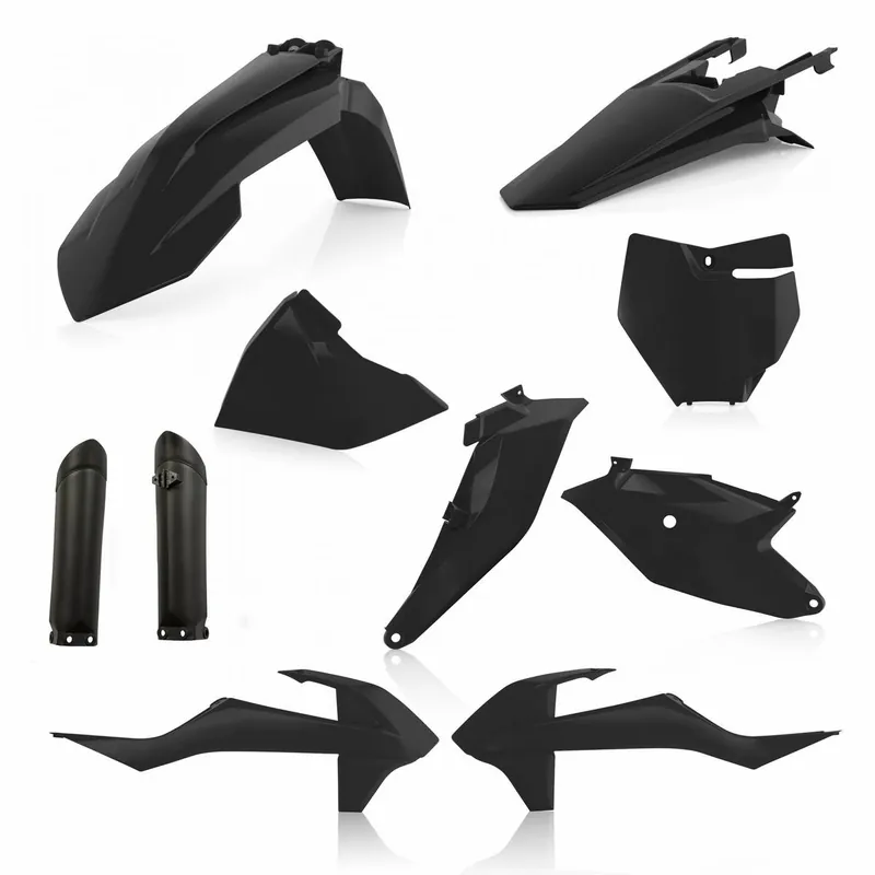 Full Kit Plastica Acerbis Ktm Sx 85 2018-2024 Gas Gas Mc 85 2021-2024 NEGRO Oferta Especial