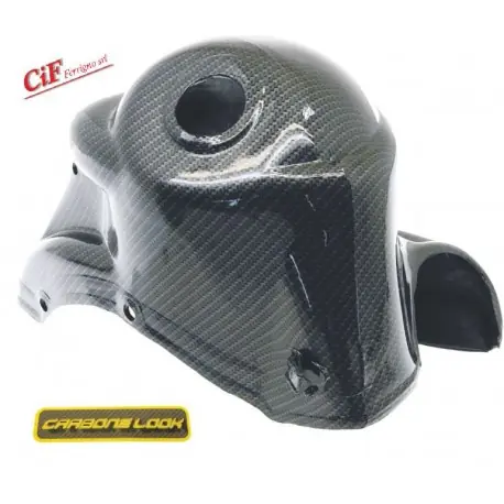 Cubrecilindro "CARBONE LOOK" Vespa Primavera PKS, PK XL, efecto Carbono Económico