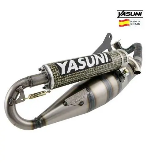 Oferta De Temporada TUBO ESCAPE MINARELLI HORIZONTAL KEVLAR SCOOTER CARRERA 16/07 YASUNI R: TUB326CK